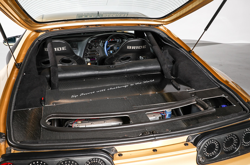 Illustration for article titled This V12, 222-MPH Monster Of A Toyota Supra Is Up For Auction Soon